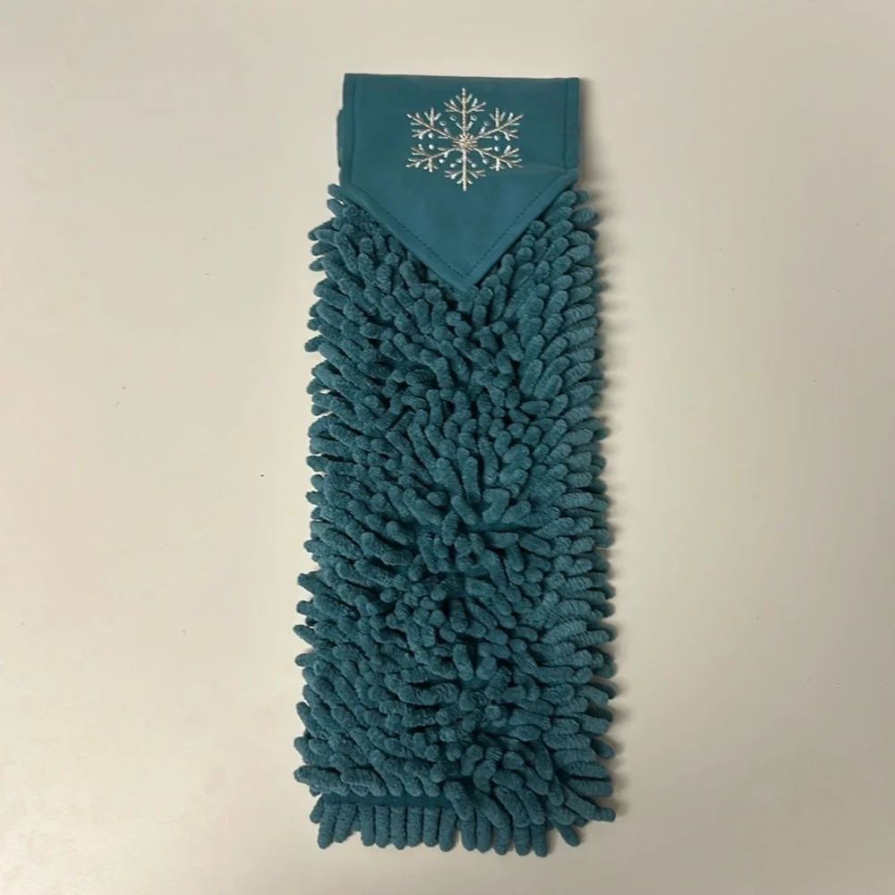 Norwex LE Chenille Hand Towel (Dark Teal)